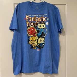 Pop! Tees Fantastic Four Marvel Tee